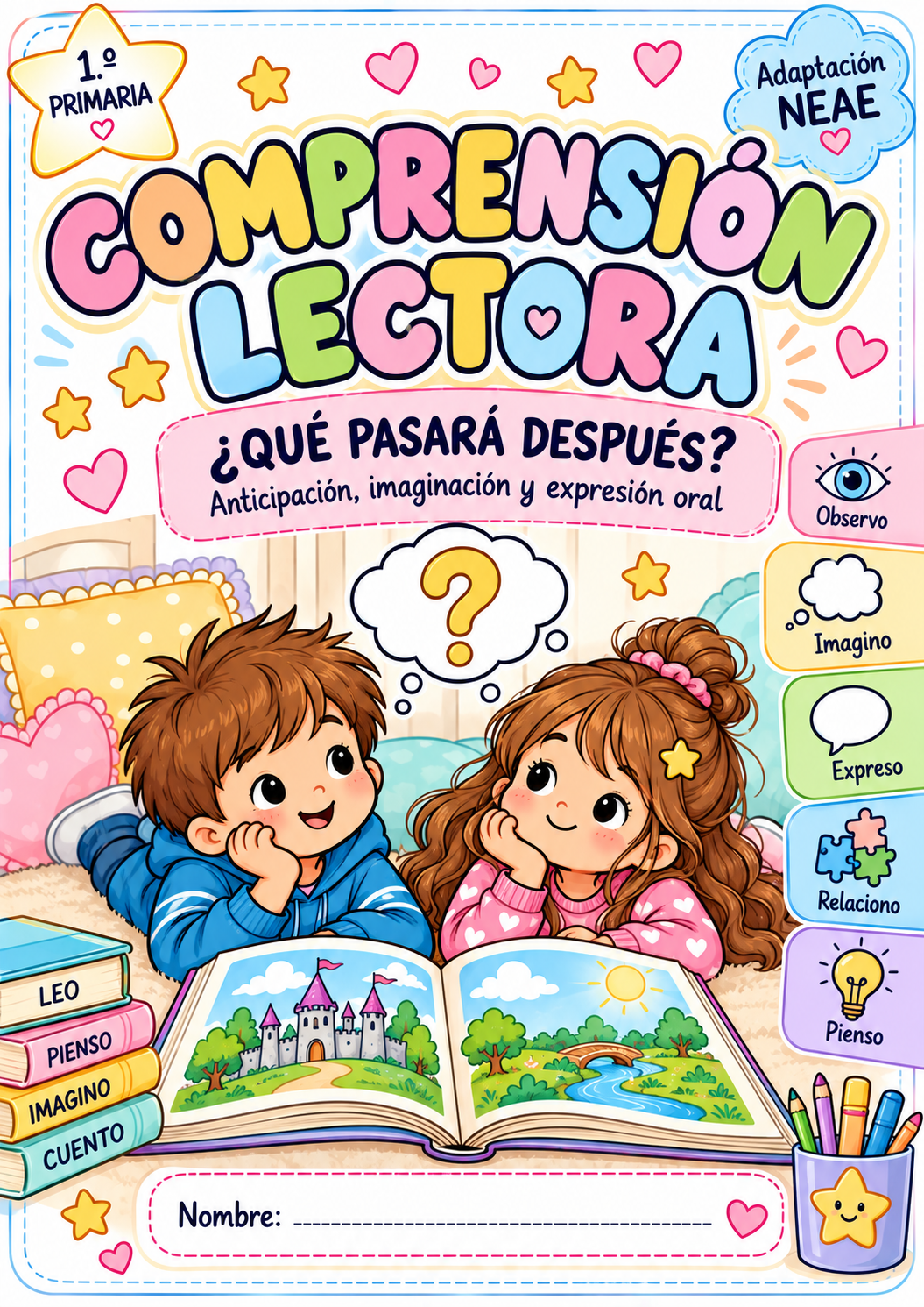 📚 Comprensión Lectora · 1.º de Primaria